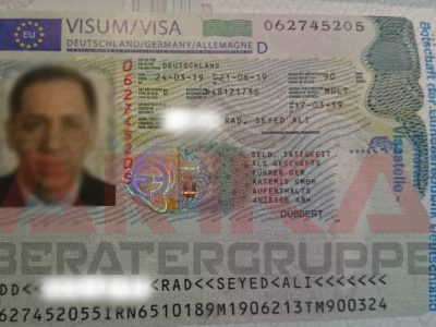 visa seyed Ali mostafavi rad visa seyed Ali mostafavi rad